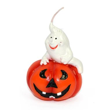 Candela Halloween Zucca Con Fantasma |M2 Store