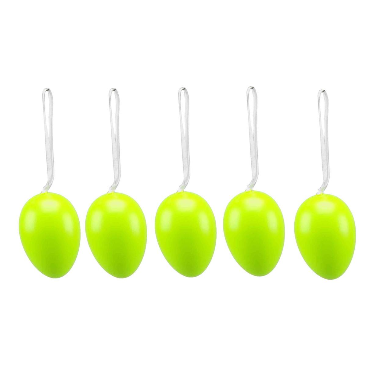 Uova pvc colori 6 colori assortiti Set 5 pz