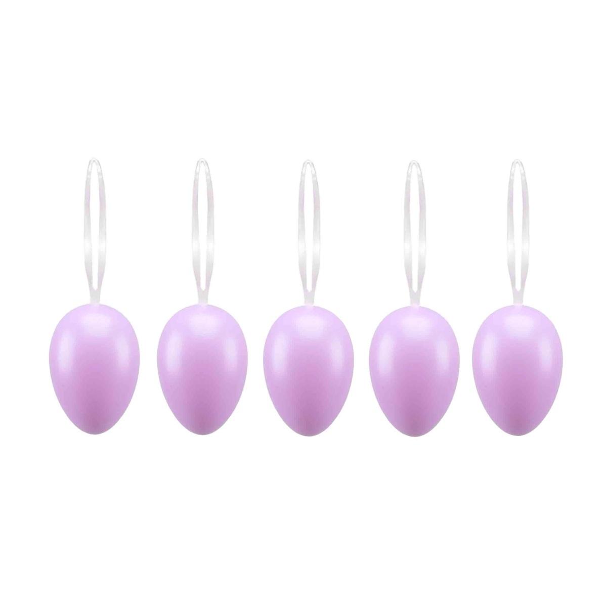 Uova pvc colori 6 colori assortiti Set 5 pz