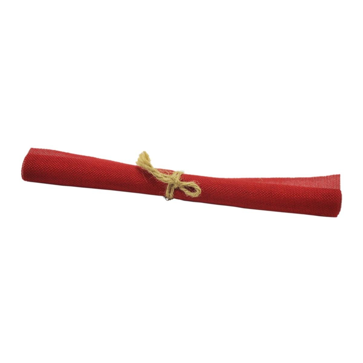 Tovaglietta Natalizia Rete Rossa cm.29x45 |M2 Store