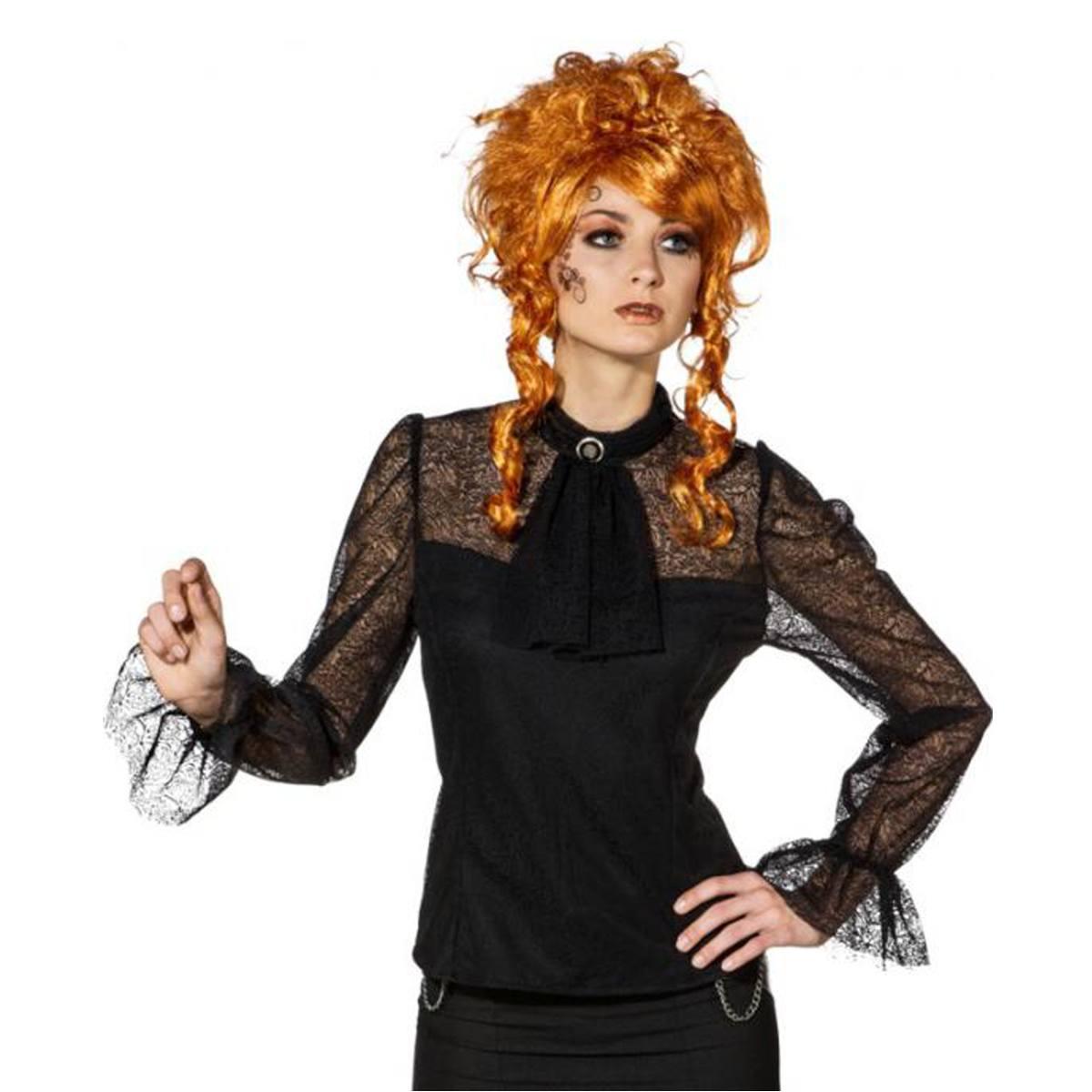 Camicia Pizzo Nera |Orlob