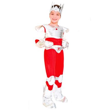 Costume Super Eroi Cavaliere Argento |Veneziano