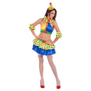 Costume Clown Pagliaccetta |Veneziano
