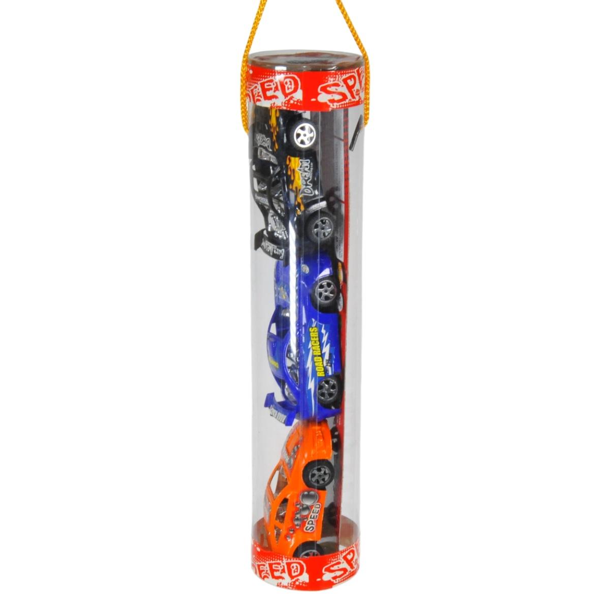 Gioco Auto Mini in Tubo Set pz.3 |Mazzeo