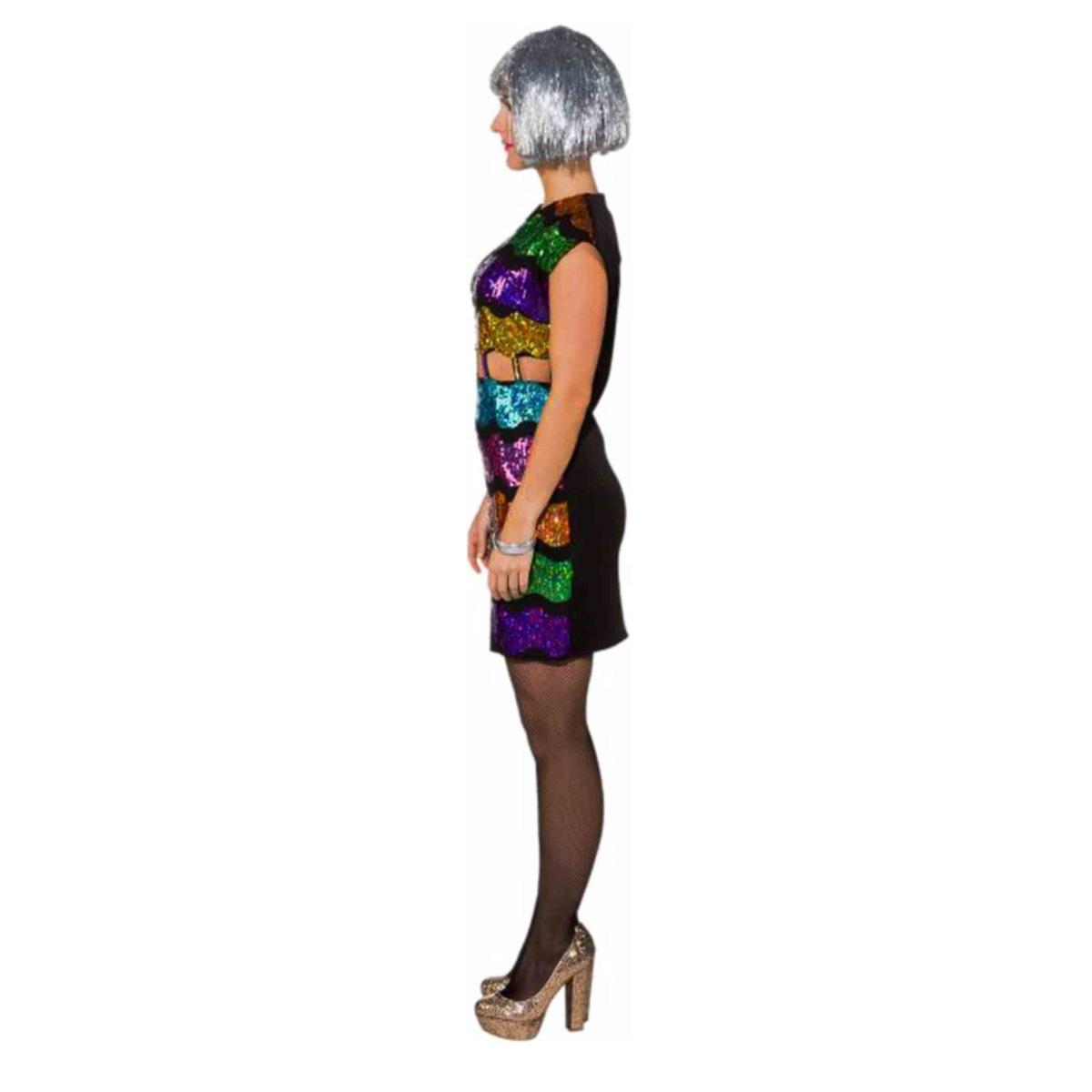 Costume Disco con Paillettes Multicolor |Orlob