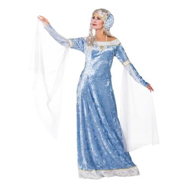 Costume Principessa Medievale Azzurro |Orlob