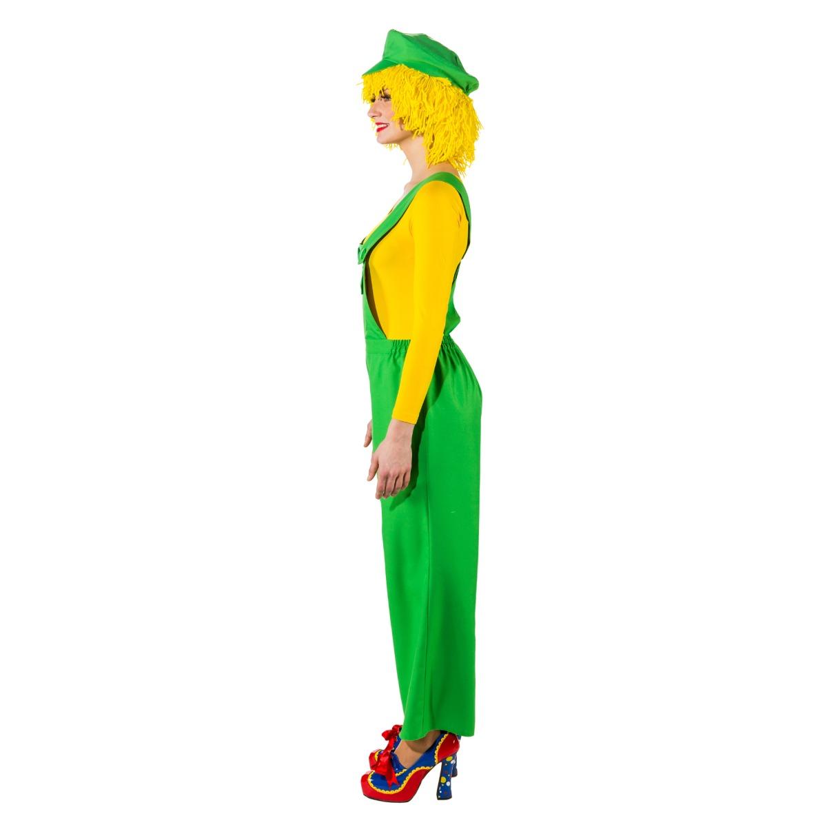 Costume Tuta Salopette Verde |Orlob