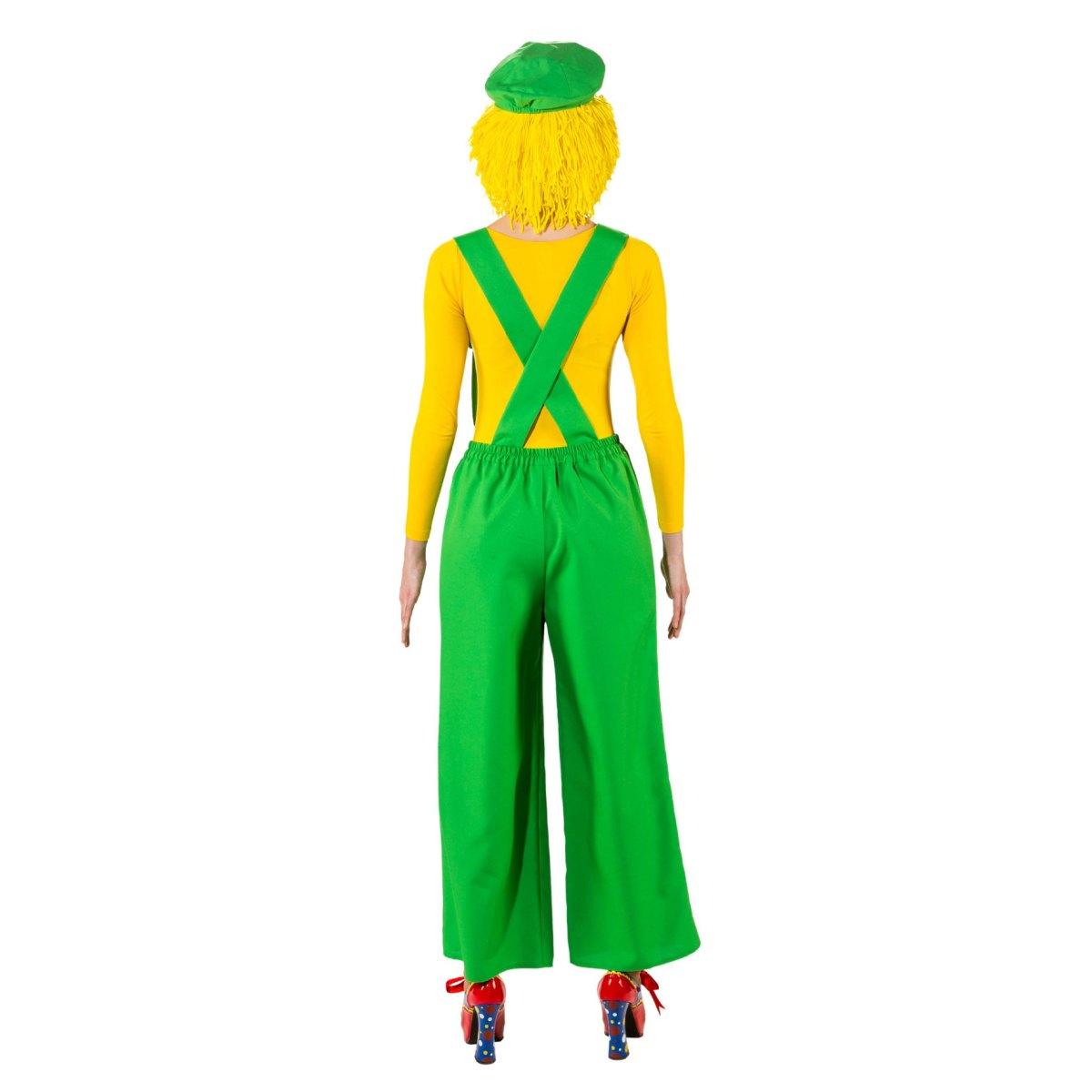 Costume Tuta Salopette Verde |Orlob