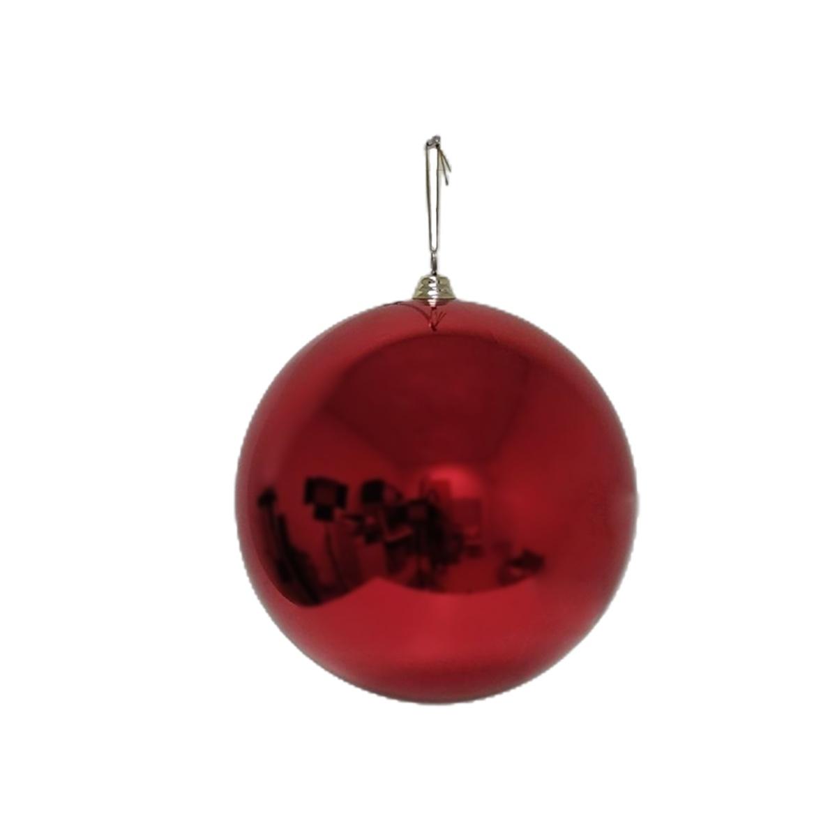Pallina Natale cm.Ø35 Rosso Lucido |Mazzeo