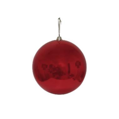 Pallina Natale cm.Ø25 Rosso Lucido |Mazzeo