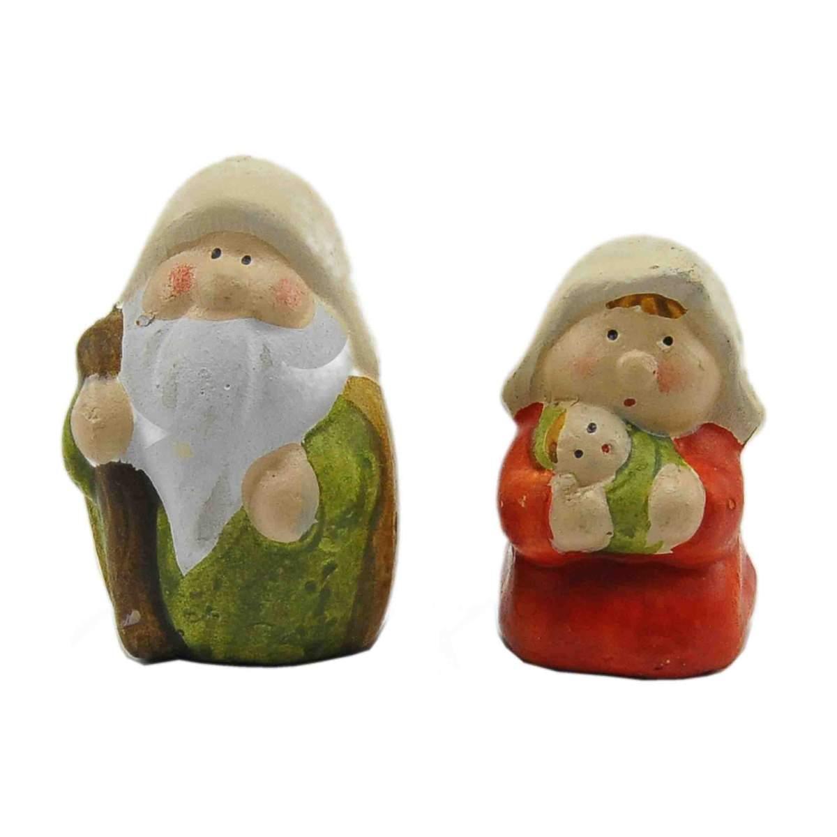 Natività cm.7 con Casetta Carta Set pz.2 |M2 Store