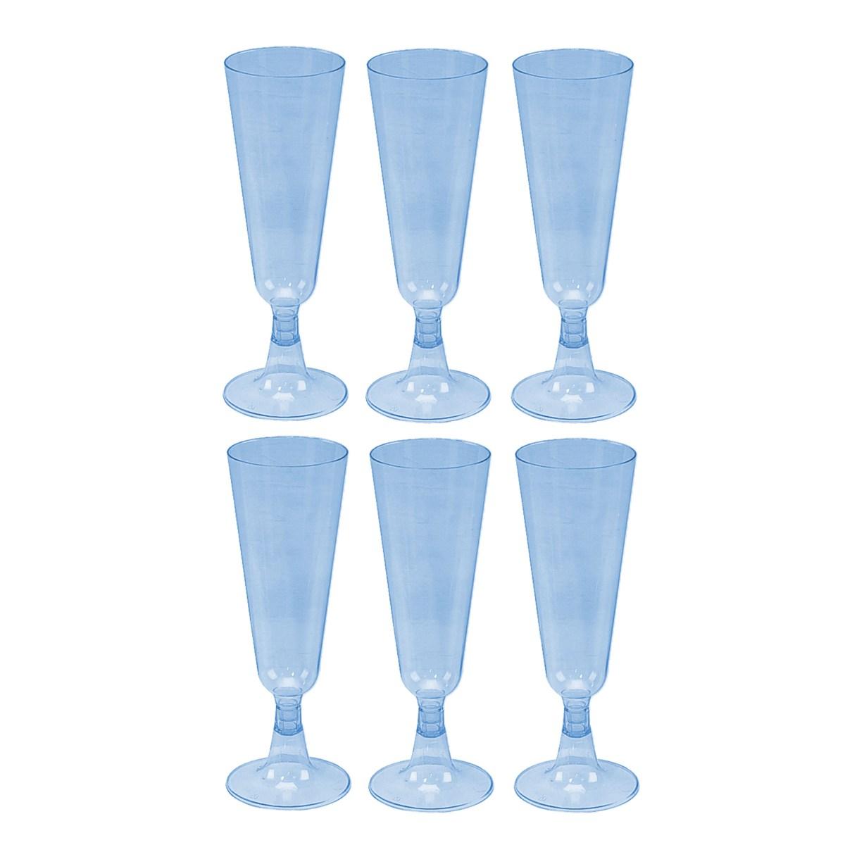 Bicchiere Pl Flute 4 Colori Set pz.6 |M2 Store