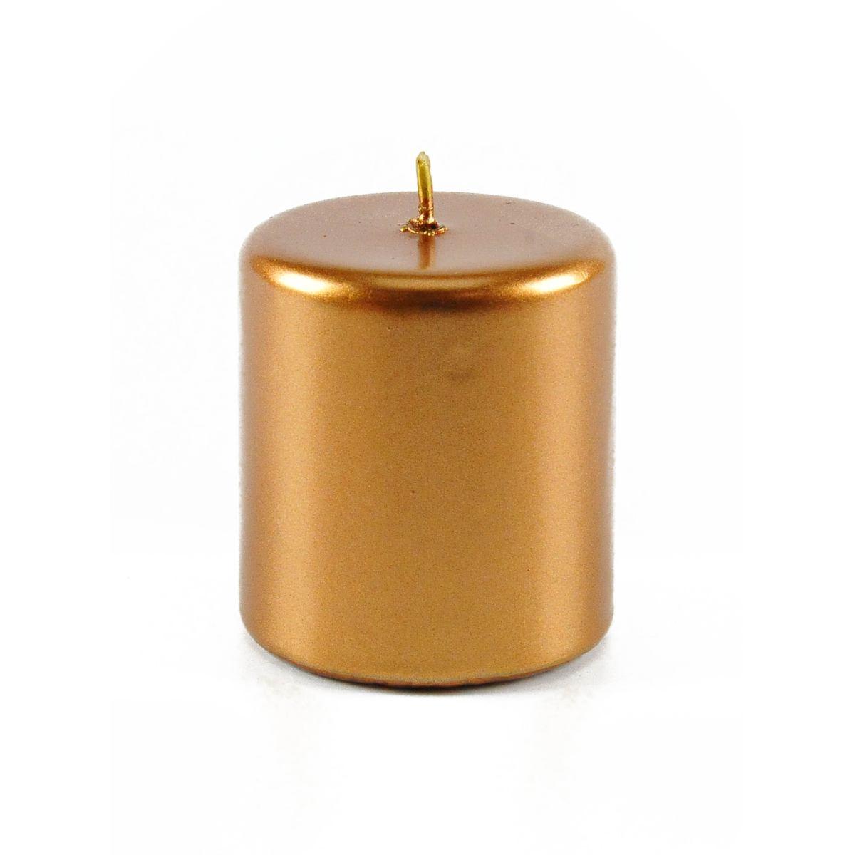 Candela cm.Ø6x7 Cilindro Bronzo Pillar |M2 Store