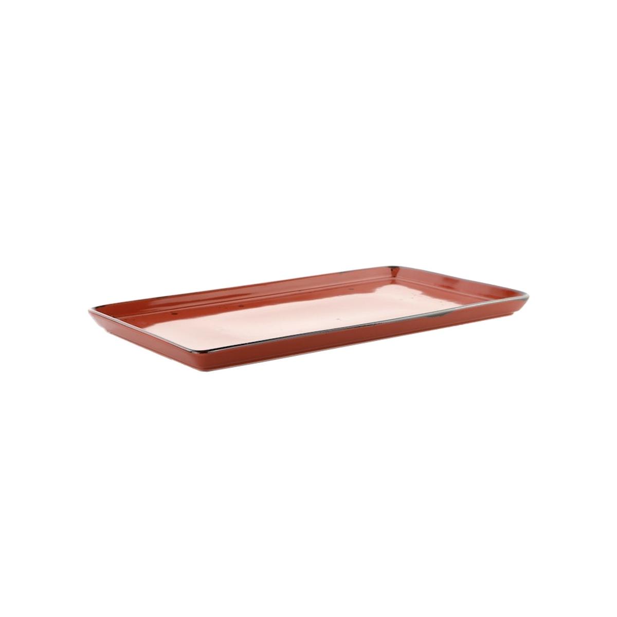 Vassoio Porcellana Weissestal Rett Marsala cm.38x21 | Weissestal