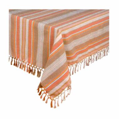 Tovaglia cm.160x300 Cotone Fantasia Righe | Montemaggi