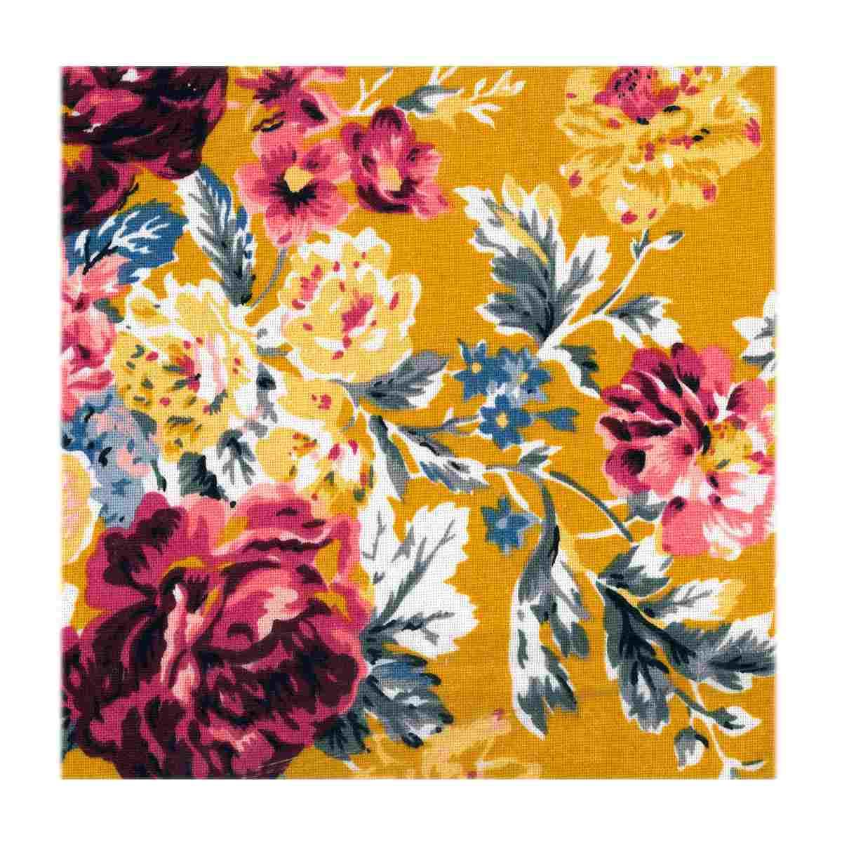 Tovaglia cm.160x300 Cotone Fantasia Fiori | Montemaggi