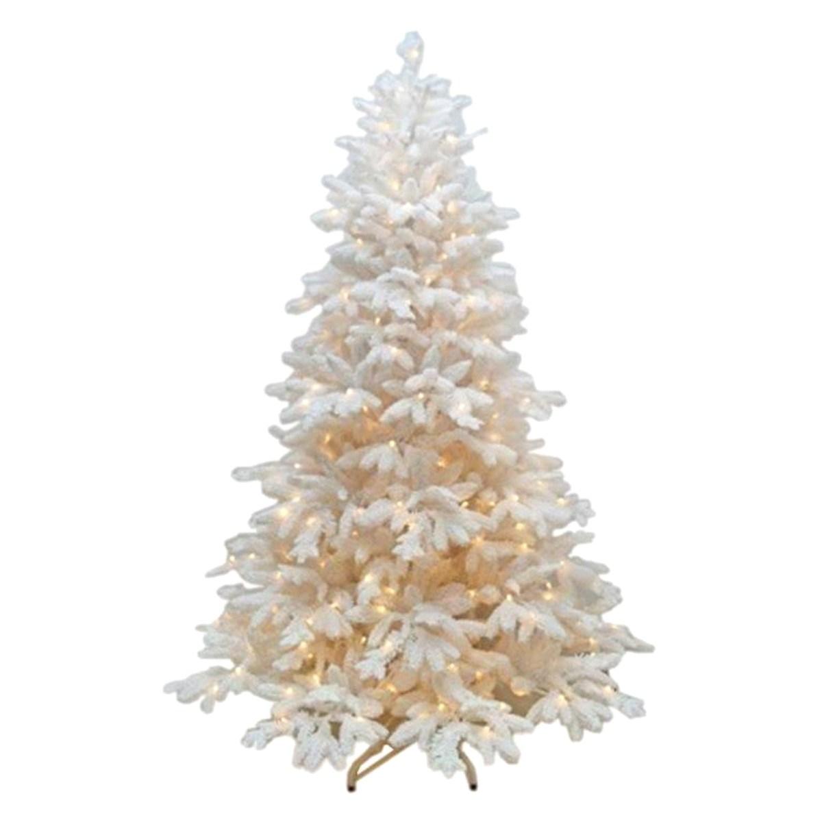 Albero Natale cm.270 Bianco Nikko |Silani