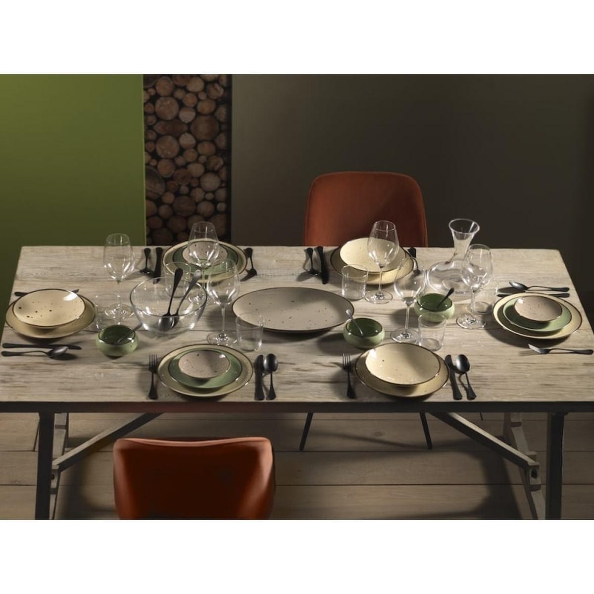Piatto Tavola Porcellana Weissestal Bowl cm.Ø28 Tortora | Weissestal