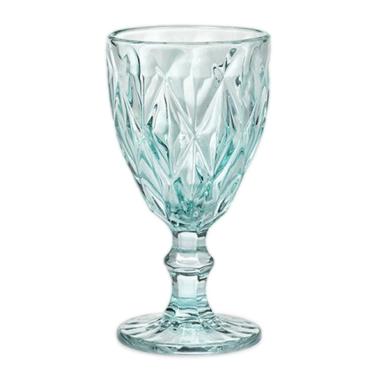 Bicchiere Vetro Singolo Calice Loira Azzurro ml.290 | M2 Store