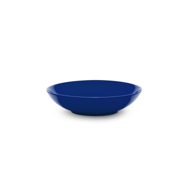 Piatto Tavola Porcellana Kaleidos Fondo cm.Ø20,5 Blu | Allreds