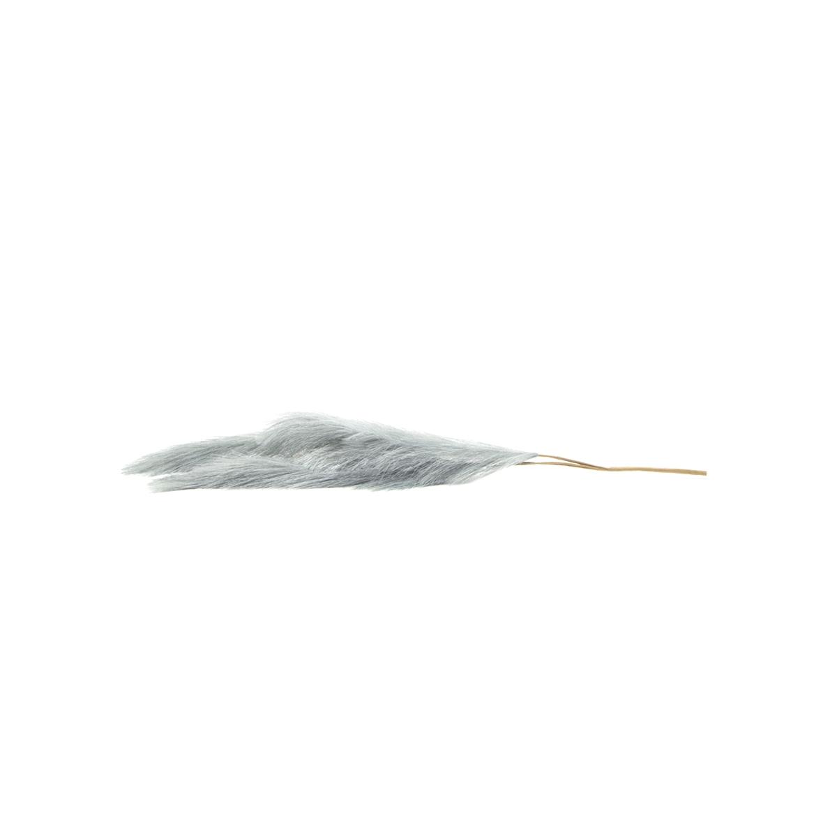 Fiore Rametto Piuma Pampas Azzurro cm.124 | Silani