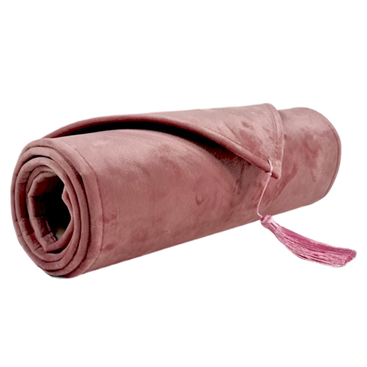 Runner cm.33x180 Velluto Rosa | Silani