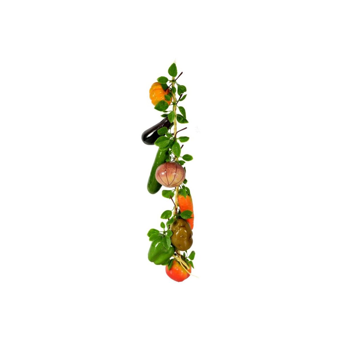Decorazione Treccia Frutta Verdura cm.60 | Vacchetti