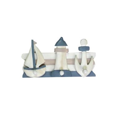 Appendi Abiti Legno Mare 3P cm.30x5,5x16,5 | Vacchetti