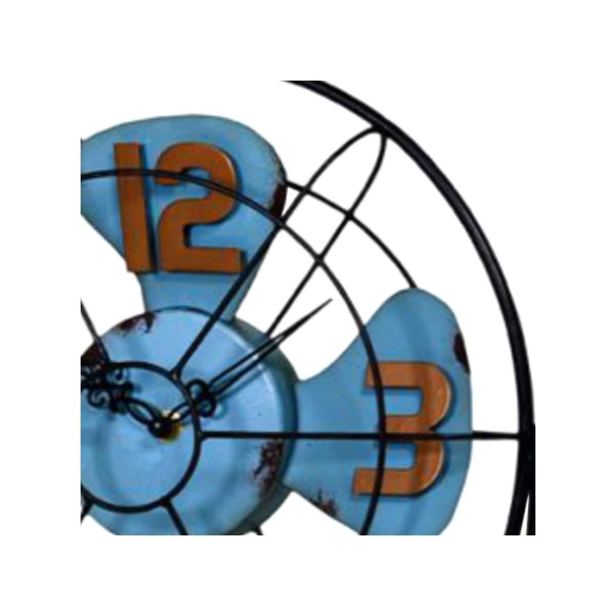 Orologio da Tavolo Ventilatore Azz cm.Ø35xh33 | Vacchetti