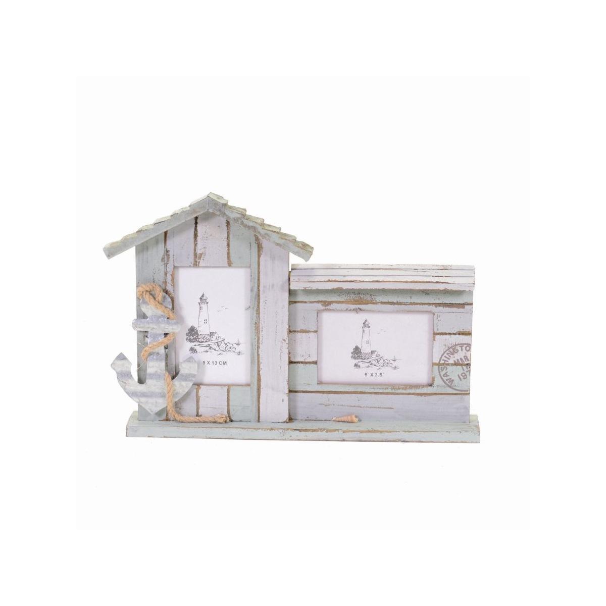 Cornice Multipla 2 Posti Legno Mare cm.36,5x6x25 | Vacchetti