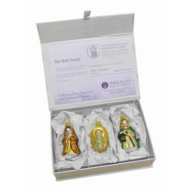 Pallina Natale Vetro Collezione Natività Set pz.3 |Inge's Glass