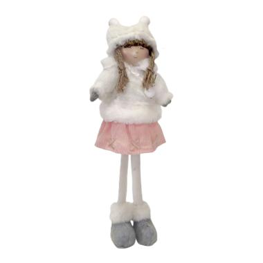 Pupazzo Bambina Gambe Metallo cm.37