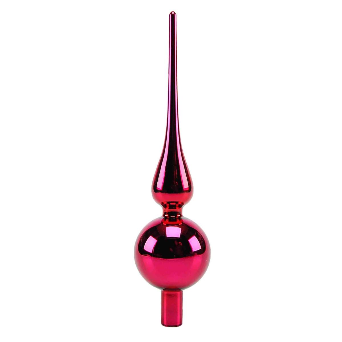 Puntale Albero Natale Vetro cm.27 3 Colori |M2 Store