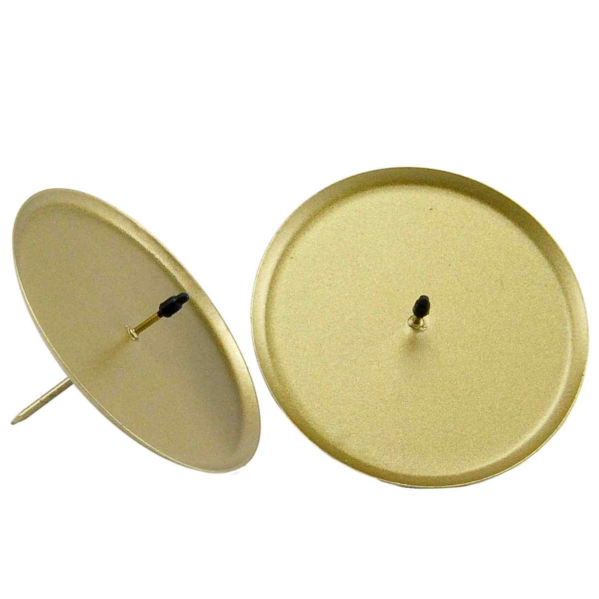Portacandela Natale Metallo Stick cm.Ø10 Set pz.2 |M2 Store