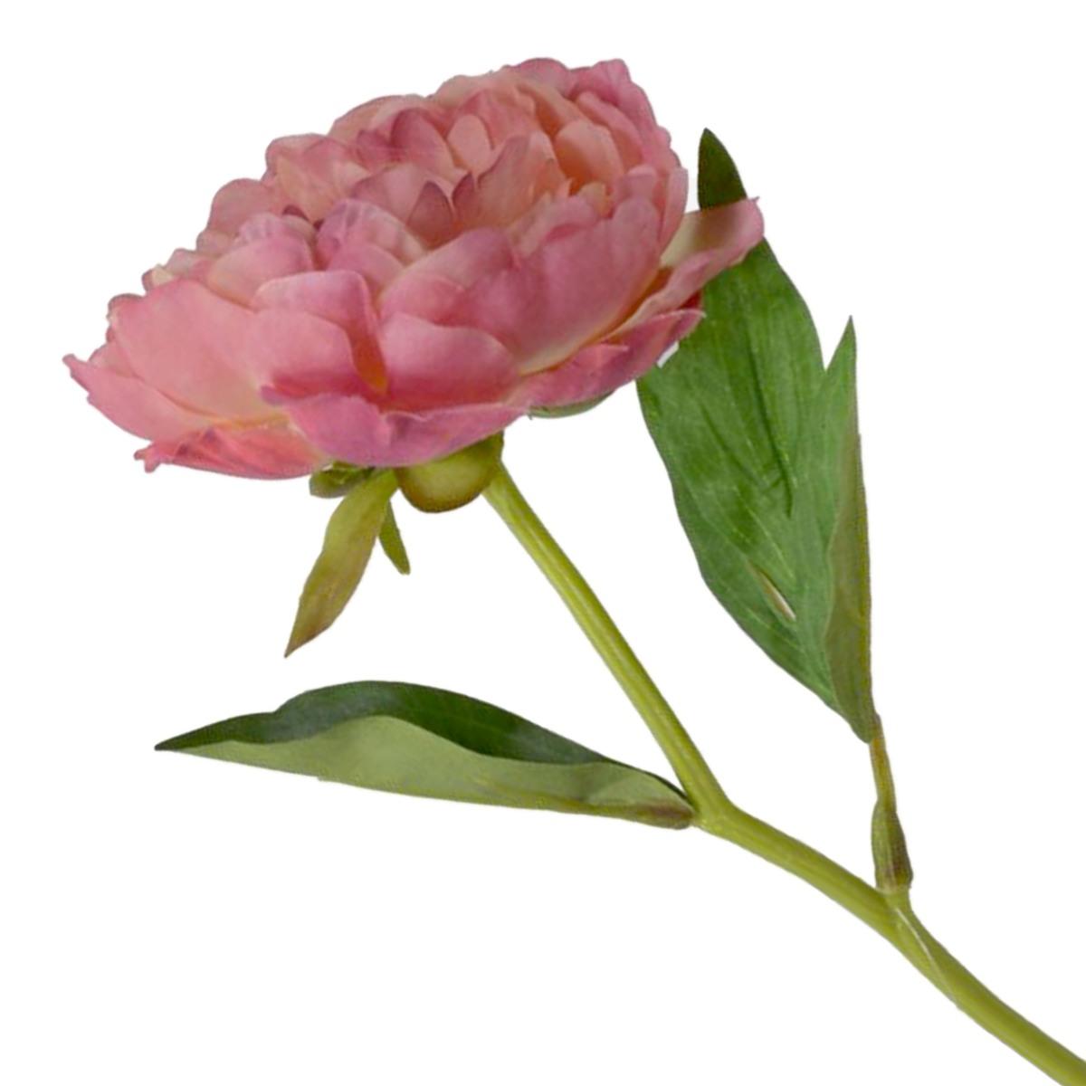 Fiore Peonia Rosa cm.33 | Vacchetti