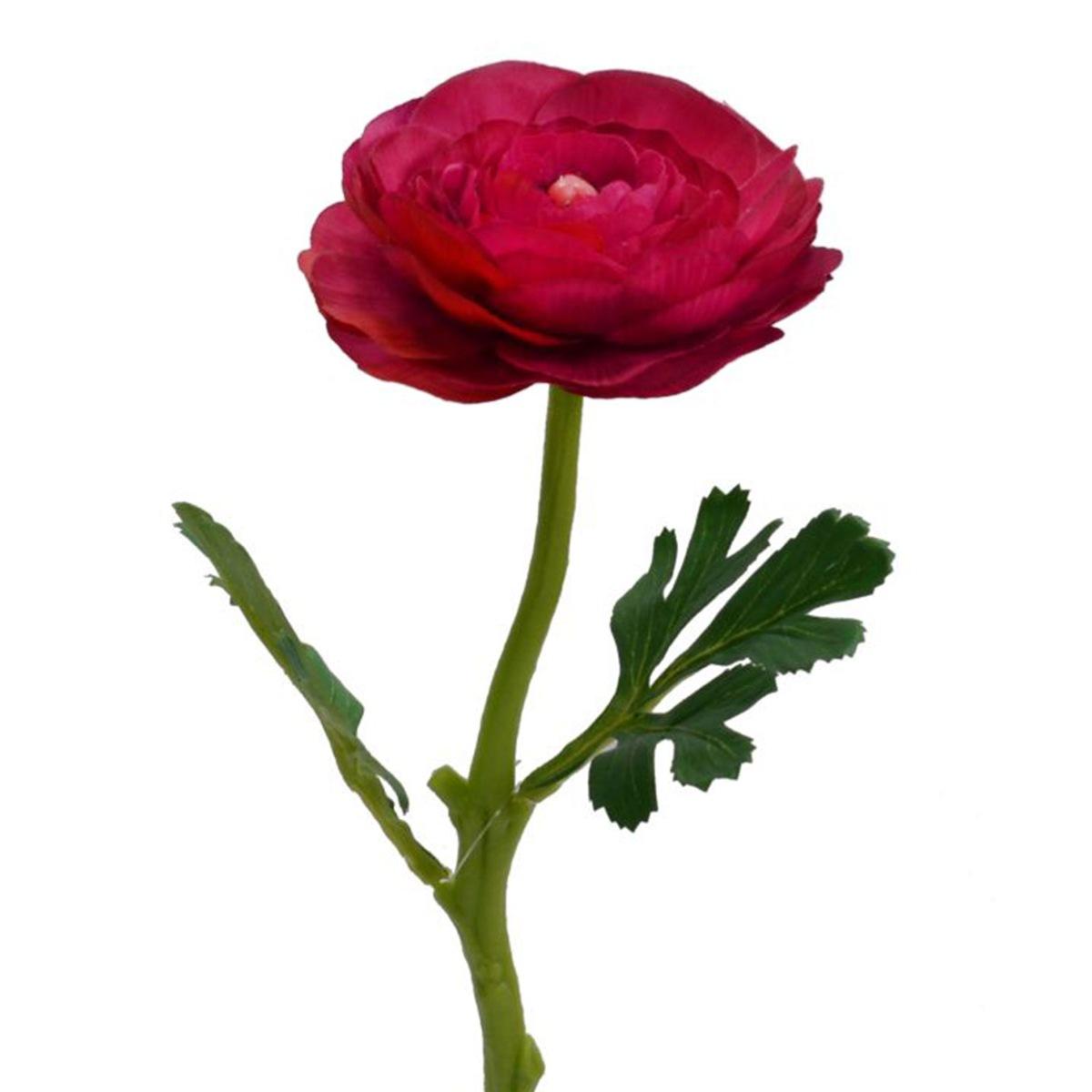 Fiore Ranuncolo Rosso cm.32 | Vacchetti