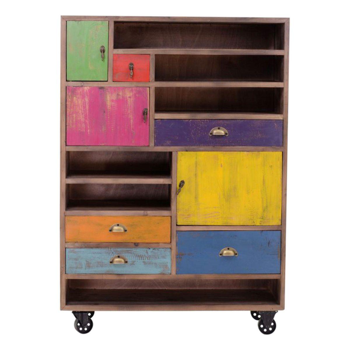 Libreria Legno Vintage cm.100x38xh140 | Vacchetti