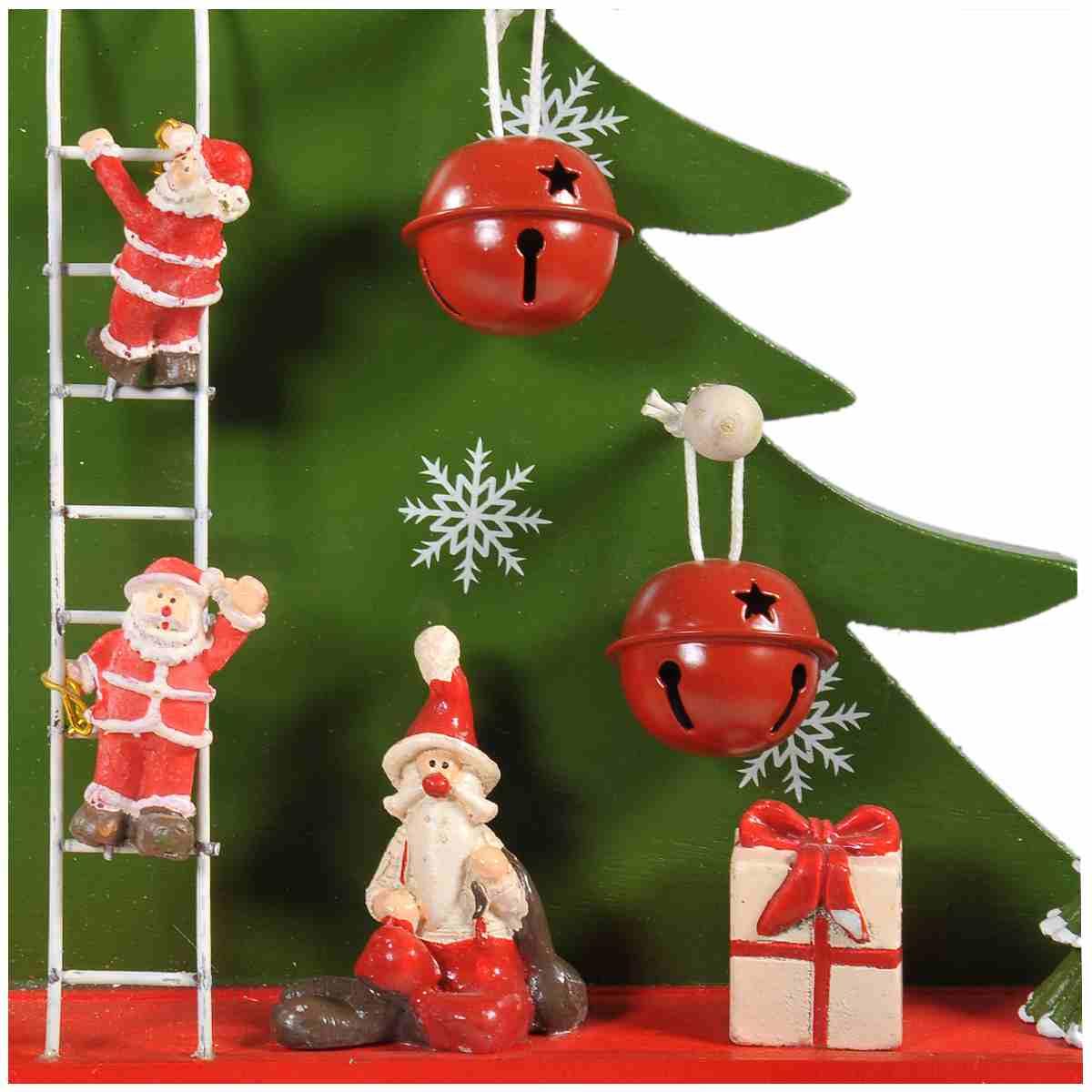 Calendario Avvento Albero Legno con Ccm.40 |Vacchetti