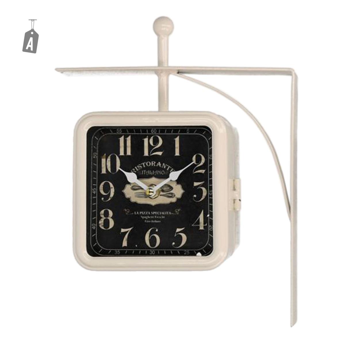Orologio Parete Bifacciale cm.15x15 | Vacchetti