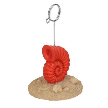 Segnaposto Resina Conciglia Arancione cm.Ø7x12 | Vacchetti