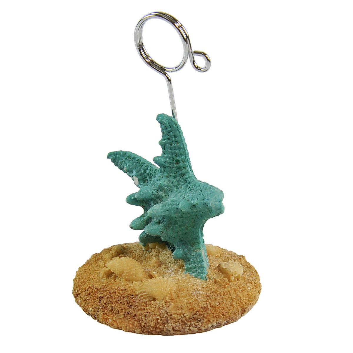 Segnaposto Resina Stella Mar Azzurra cm.Ø7x11 | Vacchetti