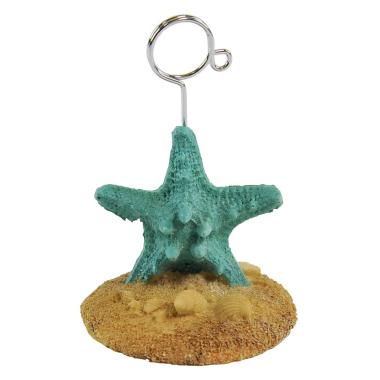 Segnaposto Resina Stella Mar Azzurra cm.Ø7x11 | Vacchetti