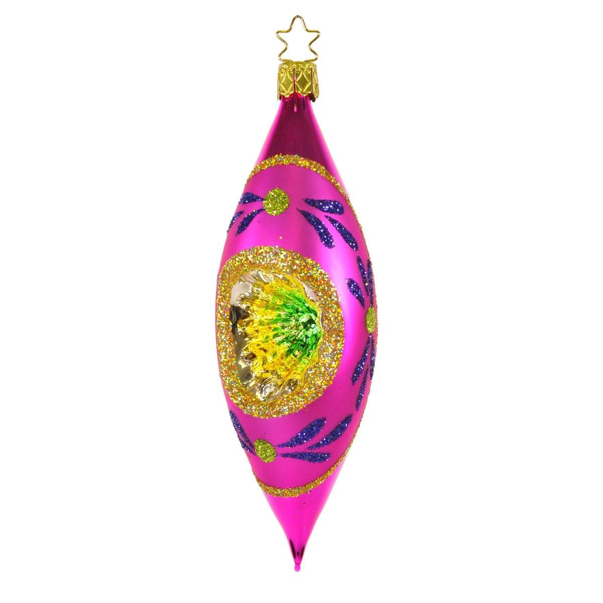 Pallina Natale Vetro Collezione cm.15 Rosa |Inge's Glass