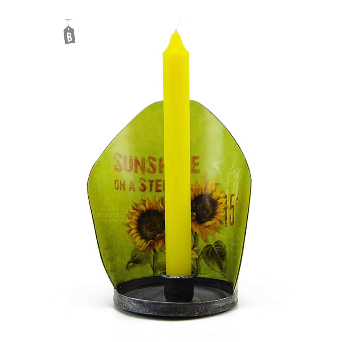 Portacandela Latta Girasole 3 Colori 1p |M2 Store