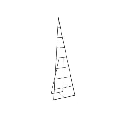 Espositore Natalizio Metallo Nero Forma Albero cm.157 |Vacchetti