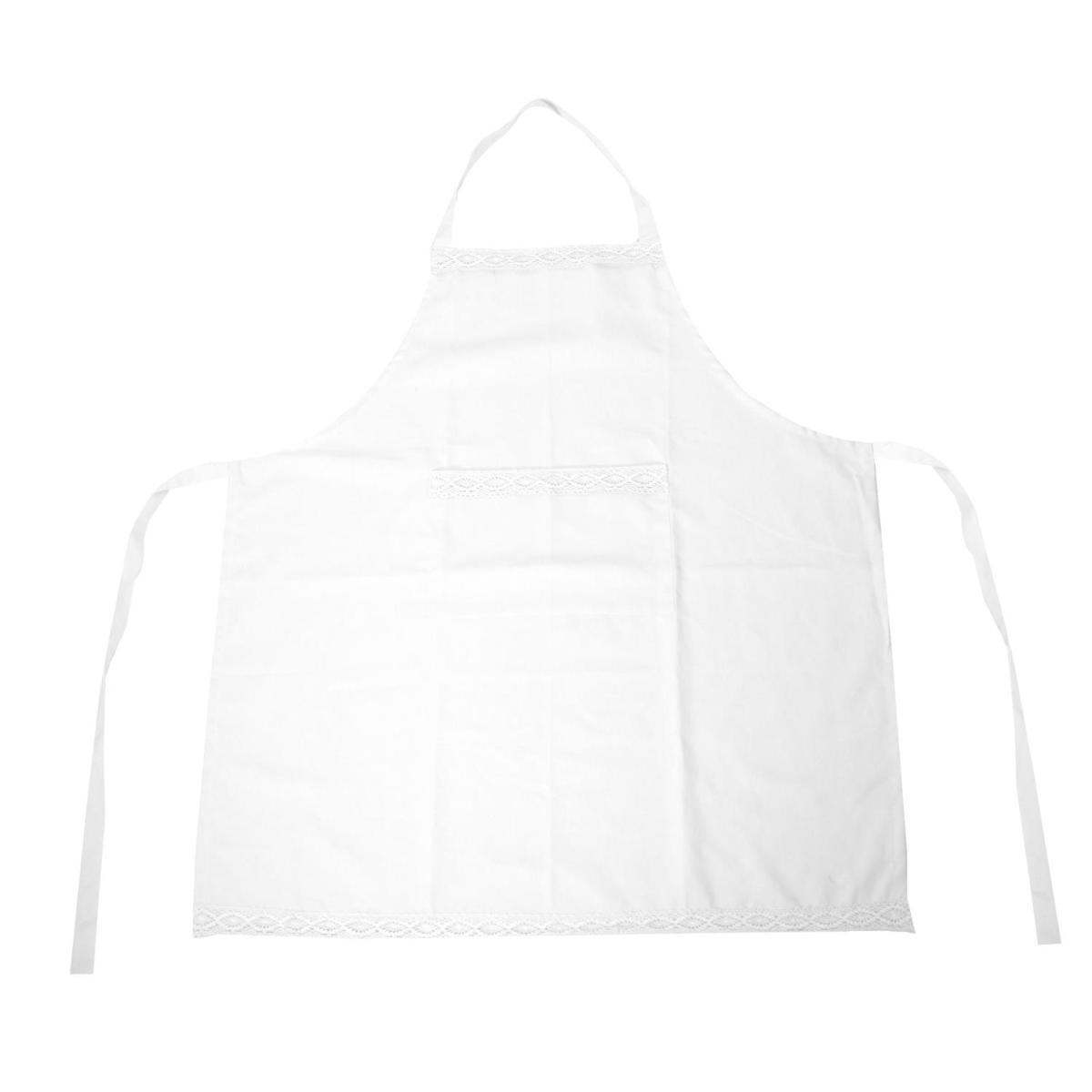 Grembiule Amelie Bianco cm.80x90 | Vacchetti