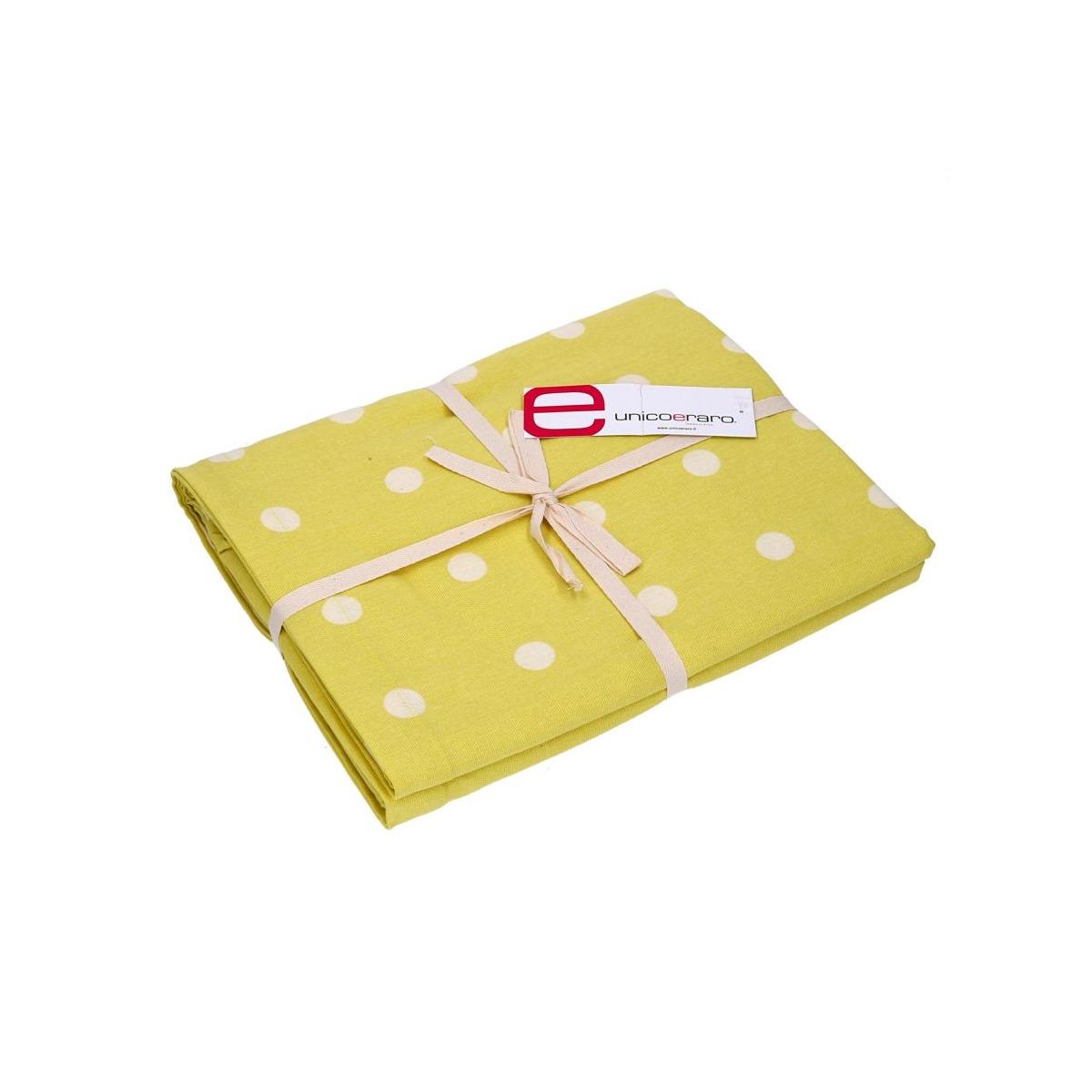 Tovaglia cm.140x240 Pop Pois Lime Rettangolare | Vacchetti