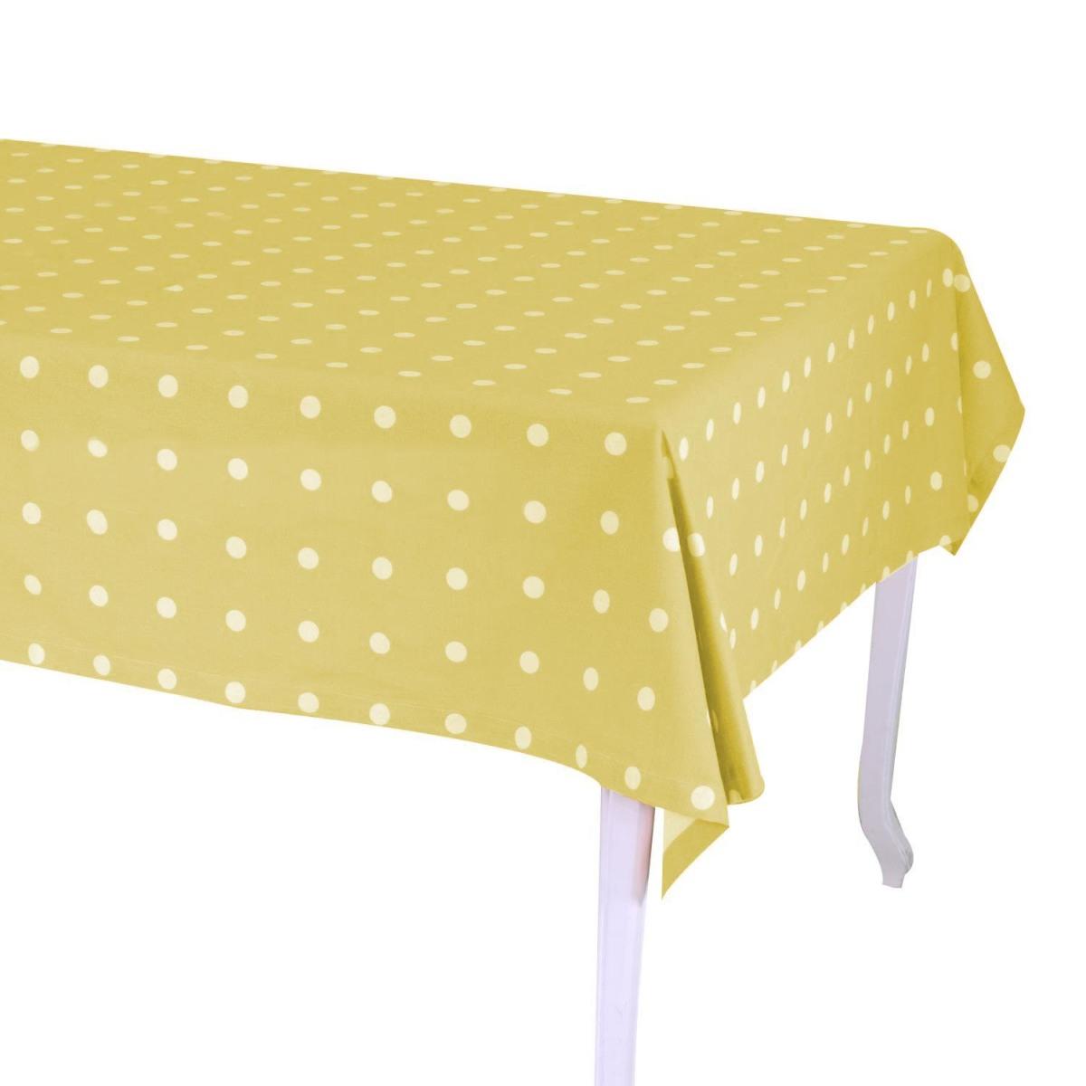 Tovaglia cm.140x240 Pop Pois Lime Rettangolare | Vacchetti