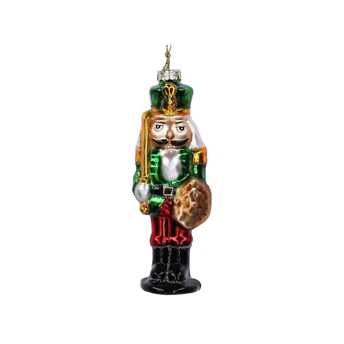 Pallina Natale Vetro cm.12 Soldatino |Vacchetti