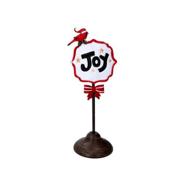 Cartello Insegna Metallo Joy cm.47 |Vacchetti
